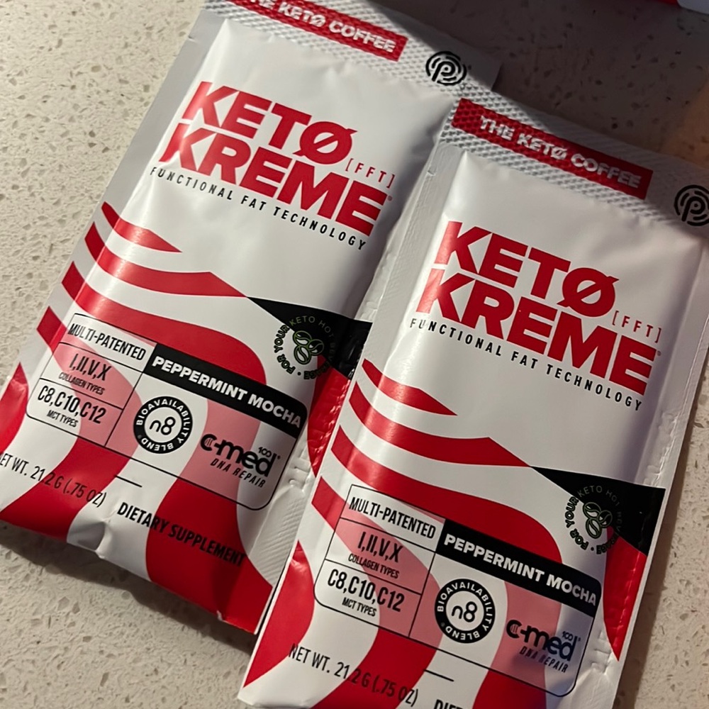 Pruvit pepermint mocha Kreme